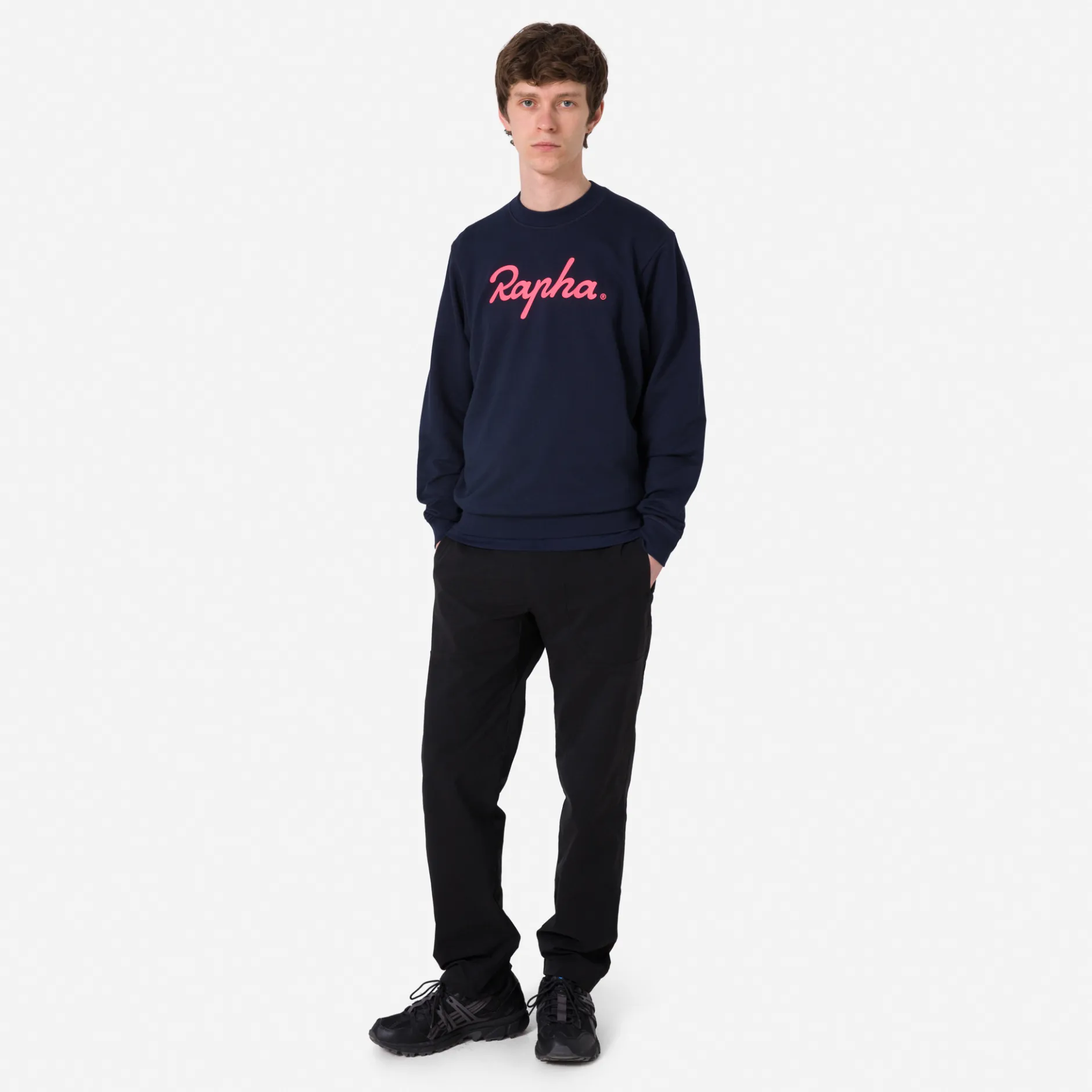 Men's Cotton Sweatshirt - Large Logo>Rapha Sale