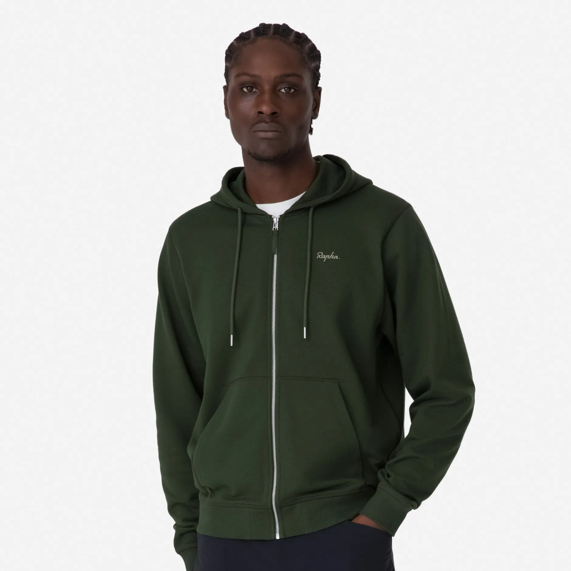 Men's Cotton Zip Hoodie>Rapha Sale