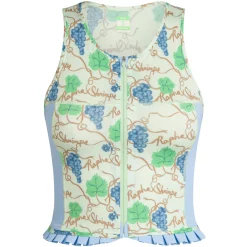+ Shrimps Cropped Zip Tank>Rapha Online