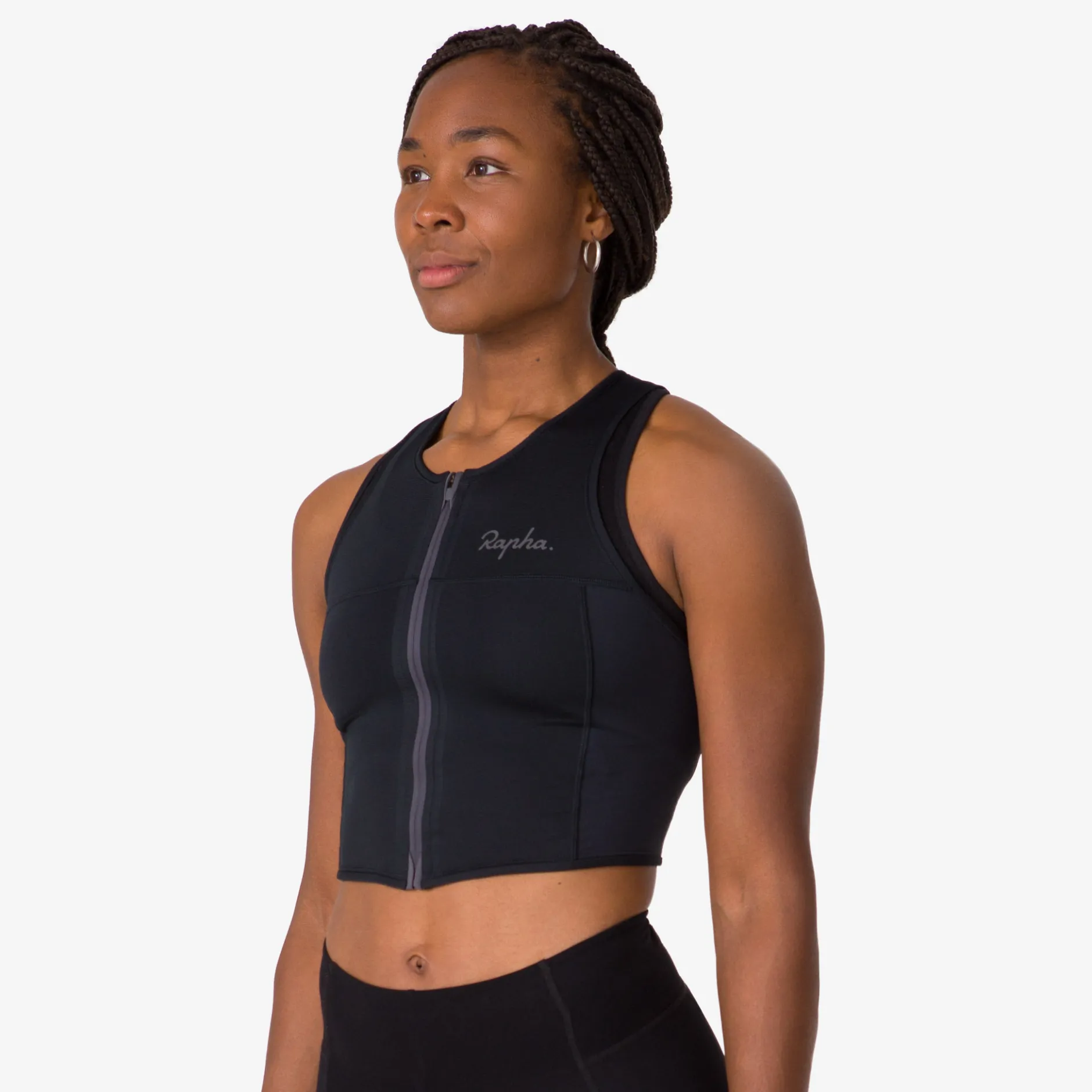 Women's Cropped Zip Tank>Rapha Fashion