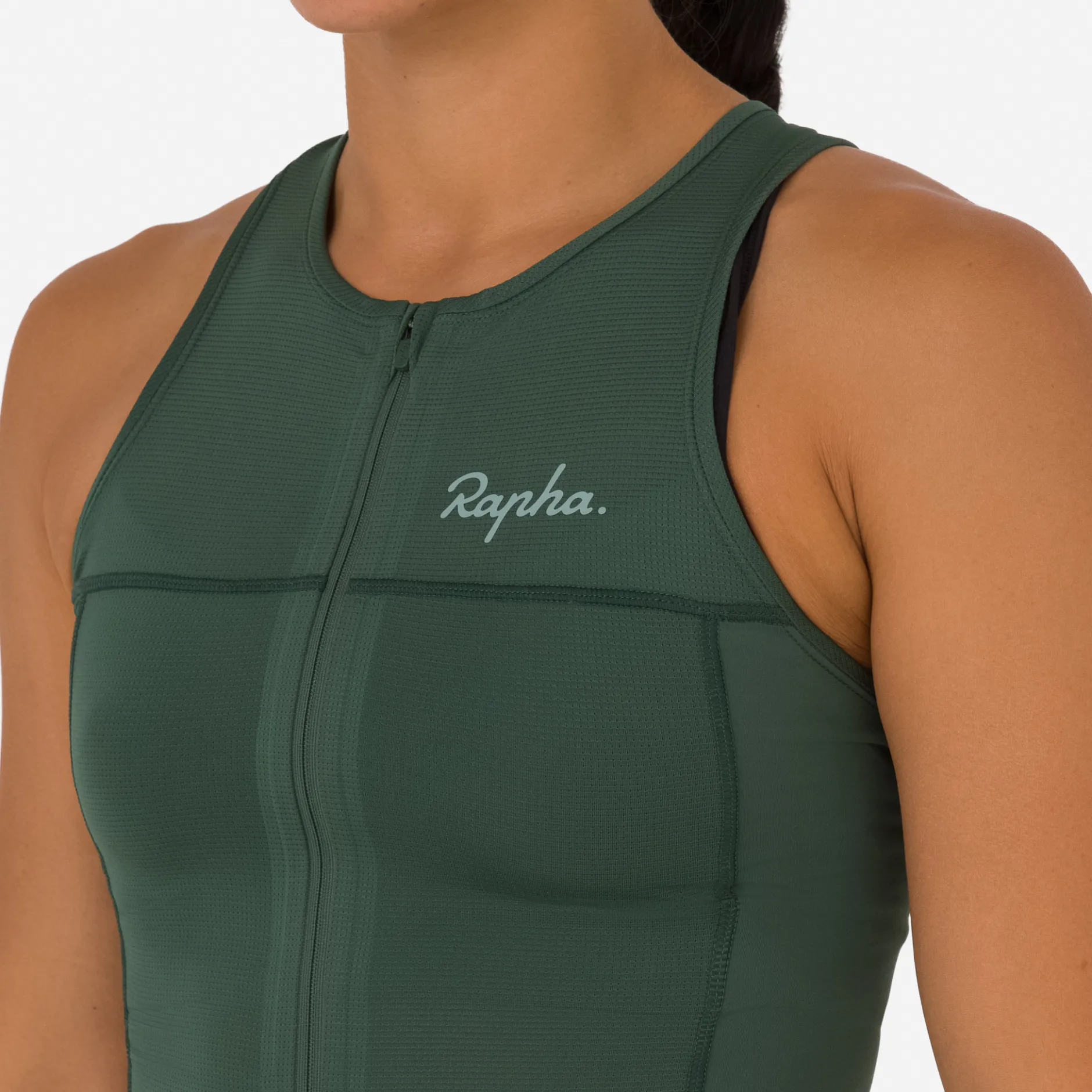 Women's Cropped Zip Tank>Rapha Fashion