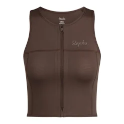 Women's Cropped Zip Tank><noscript><img width=
