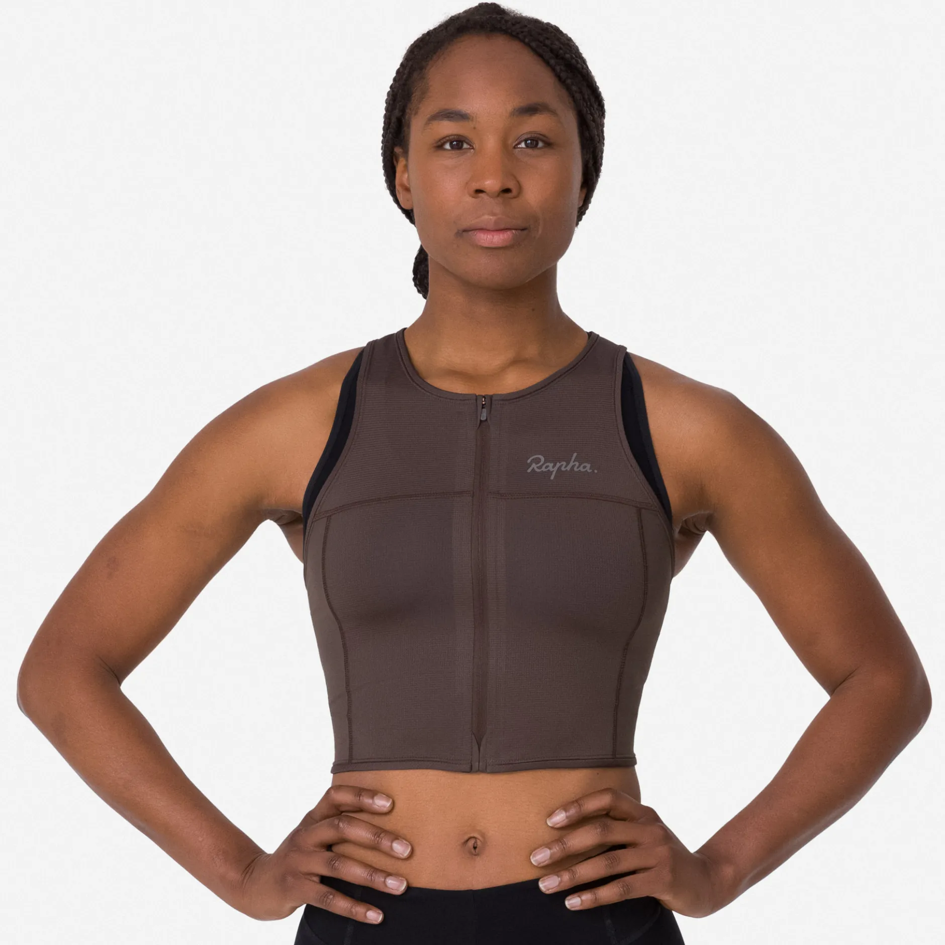 Women's Cropped Zip Tank>Rapha Fashion
